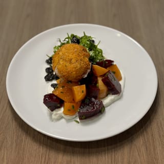 Fried Burrata Salad